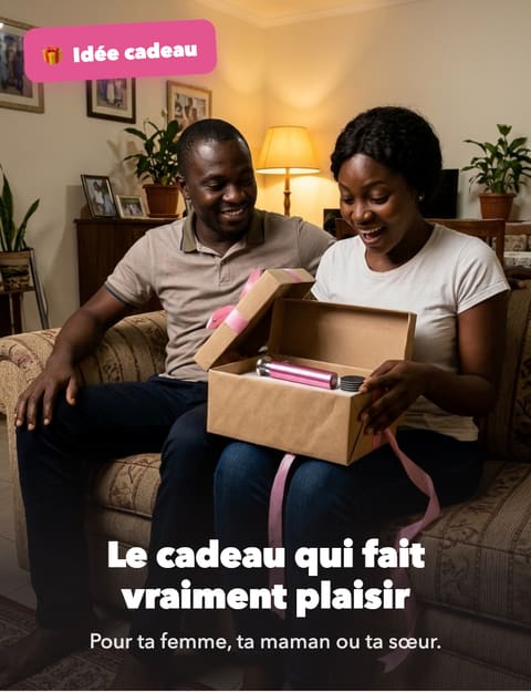 Idée cadeau : le cadeau qui fait vraiment plaisir, pour ta femme, ta maman ou ta sœur.